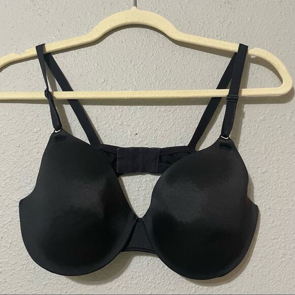 Warners Black Full Coverage Underwire Bra 36B - Picture 1 of 7
